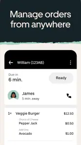 Uber Eats Orders screenshot