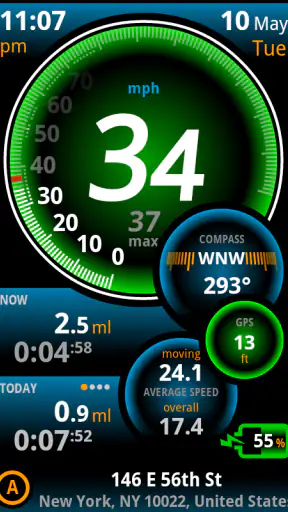 Ulysse Speedometer Pro screenshot