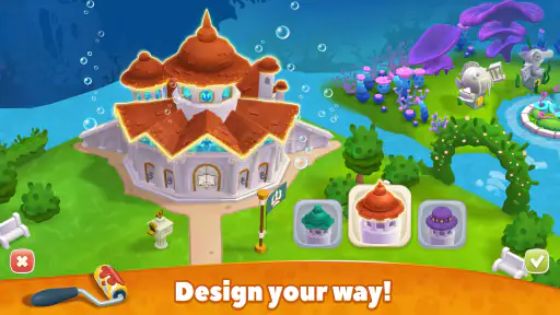 Undersea Solitaire Tripeaks screenshot