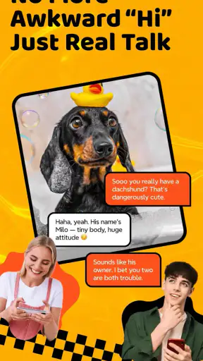 Uniee: Easy Chat & Local Date screenshot