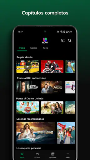 Univision Now: Live TV screenshot
