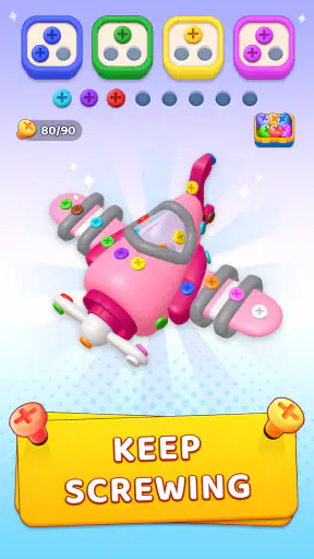 Unscrew Frenzy 3D screenshot