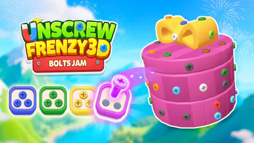 Unscrew Frenzy 3D screenshot