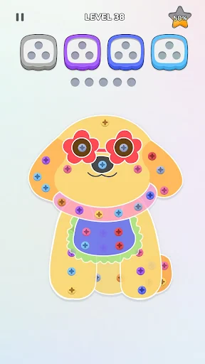 Unscrew Nuts Sort: Pin Puzzle screenshot