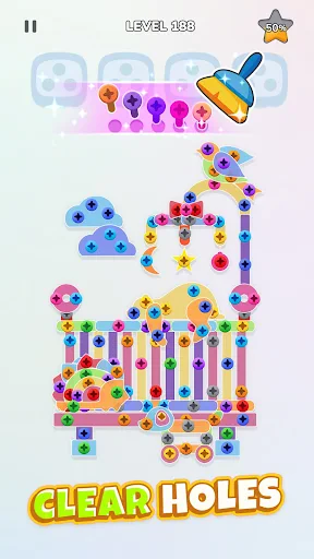 Unscrew Nuts Sort: Pin Puzzle screenshot
