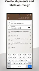 UPS screenshot