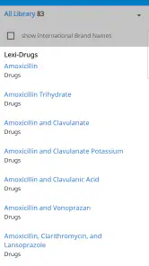 Uptodate Lexidrug screenshot