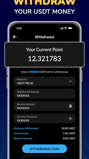 USDT Mining, Crypto USDT Miner screenshot