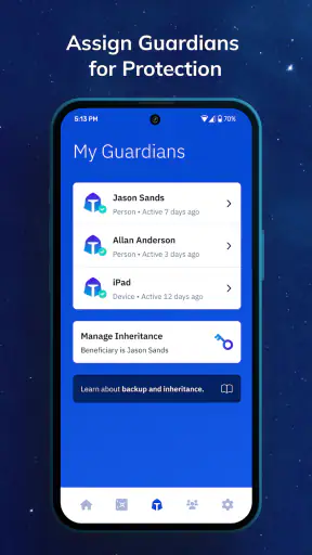 Vault12: Inherit Crypto Wallet screenshot