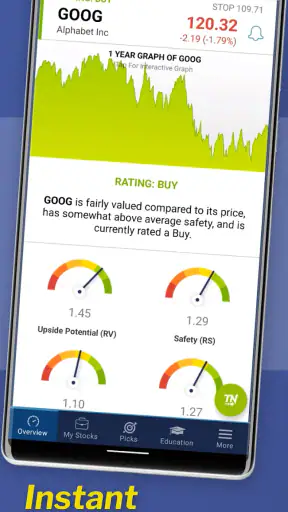 VectorVest Stock Advisory screenshot
