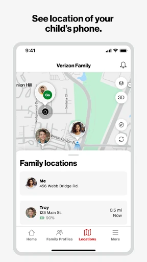 Verizon Family screenshot