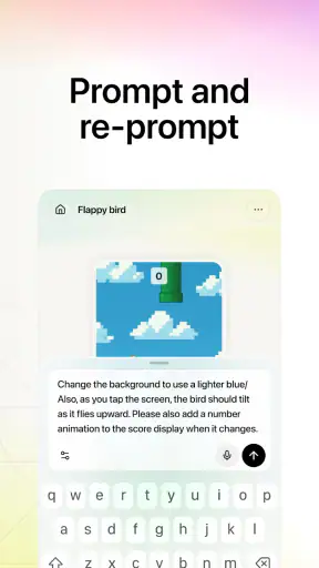 Vibecode - AI App Builder screenshot