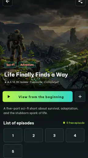 VibeDrama AI: Short Reels screenshot