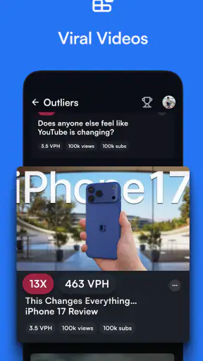 vidIQ for YouTube screenshot