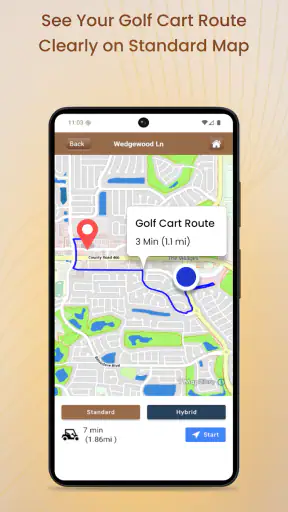 Villages GPS screenshot