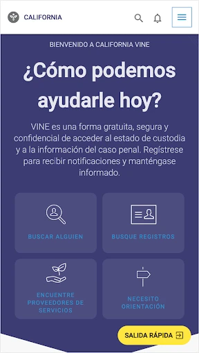 VINELink screenshot