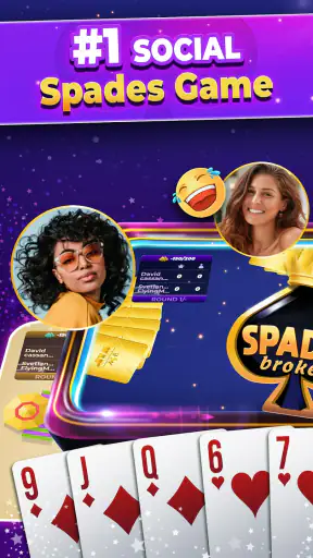 VIP Spades - Card Game Online screenshot