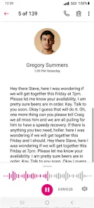 Visual Voicemail screenshot