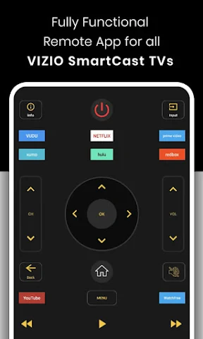 Vizio Smart TV Remote screenshot