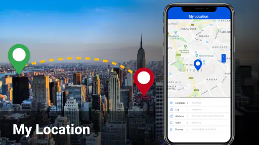 Voice GPS Map Navigation Route screenshot