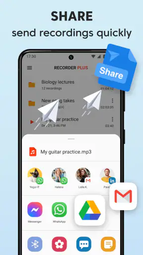 Voice Recorder Plus: Rec Sound screenshot