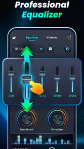 Volume Bass Booster, Equalizer screenshot