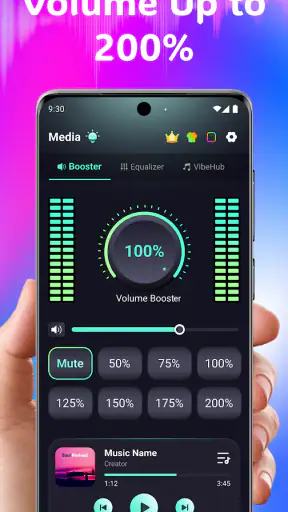 Volume Booster Bass Booster EQ screenshot