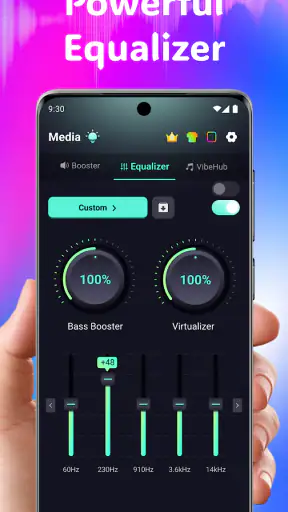 Volume Booster Bass Booster EQ screenshot