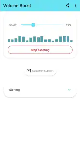 Volume Booster for Android screenshot