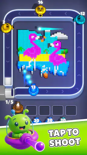 Voxel Blast Jam screenshot