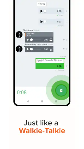 Voxer Walkie Talkie Messenger screenshot