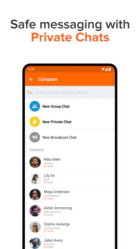 Voxer Walkie Talkie Messenger screenshot