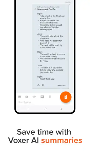 Voxer Walkie Talkie Messenger screenshot