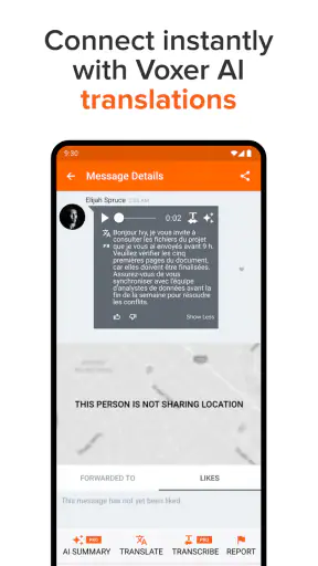 Voxer Walkie Talkie Messenger screenshot