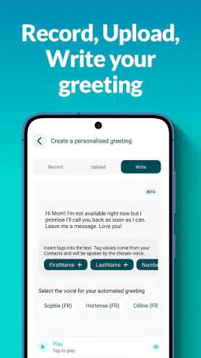 Voxist: read your voicemail screenshot