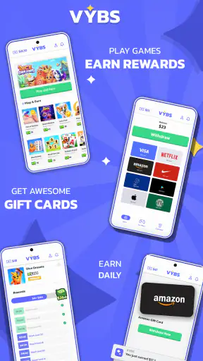 VYBS: Play & Earn Rewards screenshot