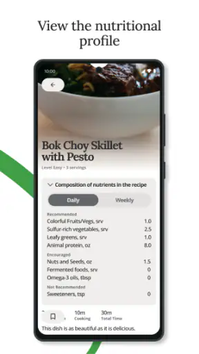 Wahls Diet App screenshot