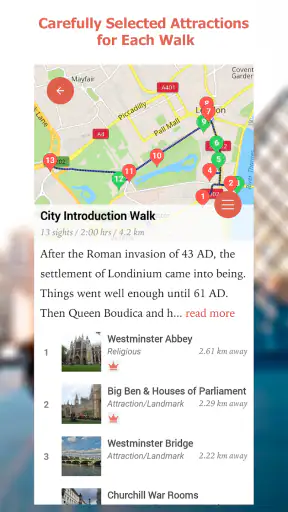 Washington D.C. Map and Walks screenshot