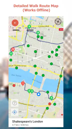 Washington D.C. Map and Walks screenshot