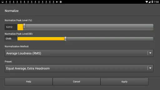 WavePad Audio Editor screenshot