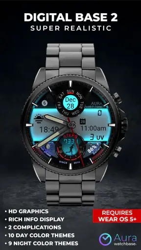 WB Digital Base 2 Watch Face screenshot