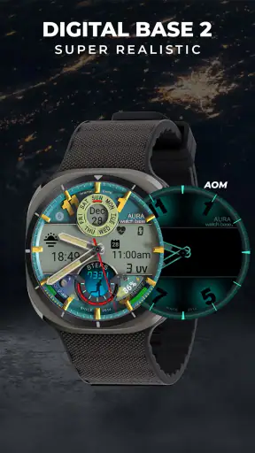 WB Digital Base 2 Watch Face screenshot