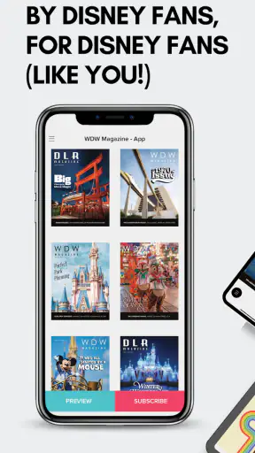 WDW Magazine screenshot