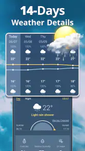 Weather screenshot