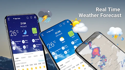 Weather Chart: Tomorrow, Today screenshot