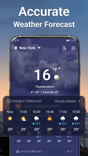 Weather Live - Forecast&Alert screenshot