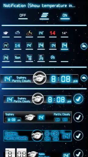 Weather Neon screenshot