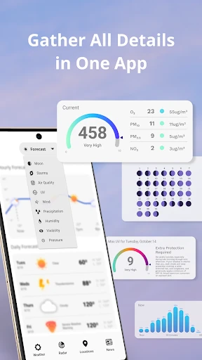 Weather Now Launcher - Radar screenshot