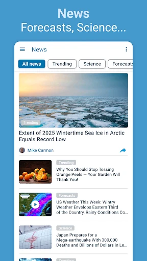 Weather Radar - Meteored News screenshot