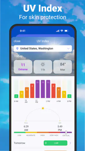 Weather & Rain Radar Forecast screenshot